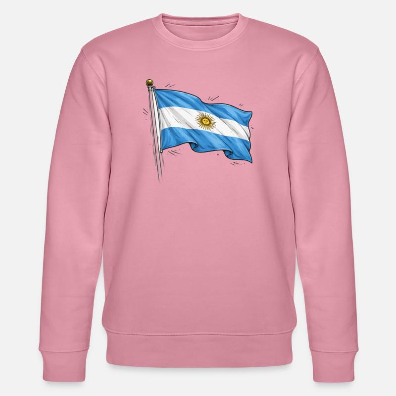 Drapeau de l’Argentine - Sweat bio CHANGER Stanley/Stella Unisexe - lilas onirique