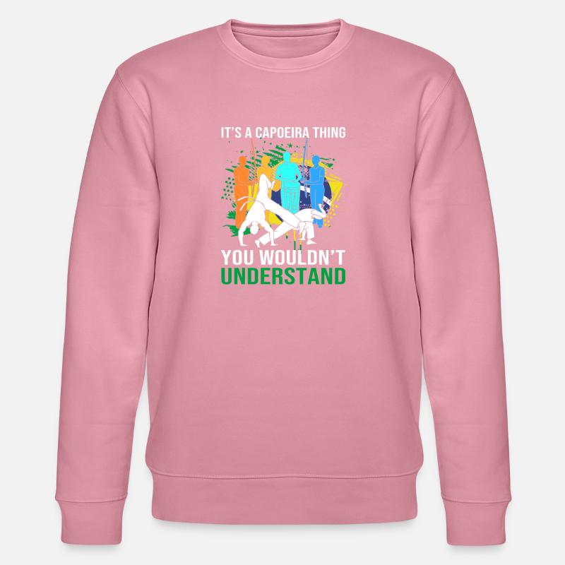 Capoeira - Stanley/Stella Unisex Bio-Sweatshirt CHANGER  - Lila Traum