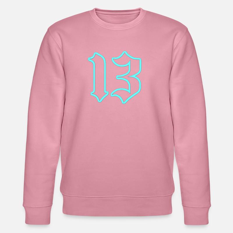 Neon Gothic 13 Outline - Stanley/Stella Unisex Bio-Sweatshirt CHANGER  - Lila Traum