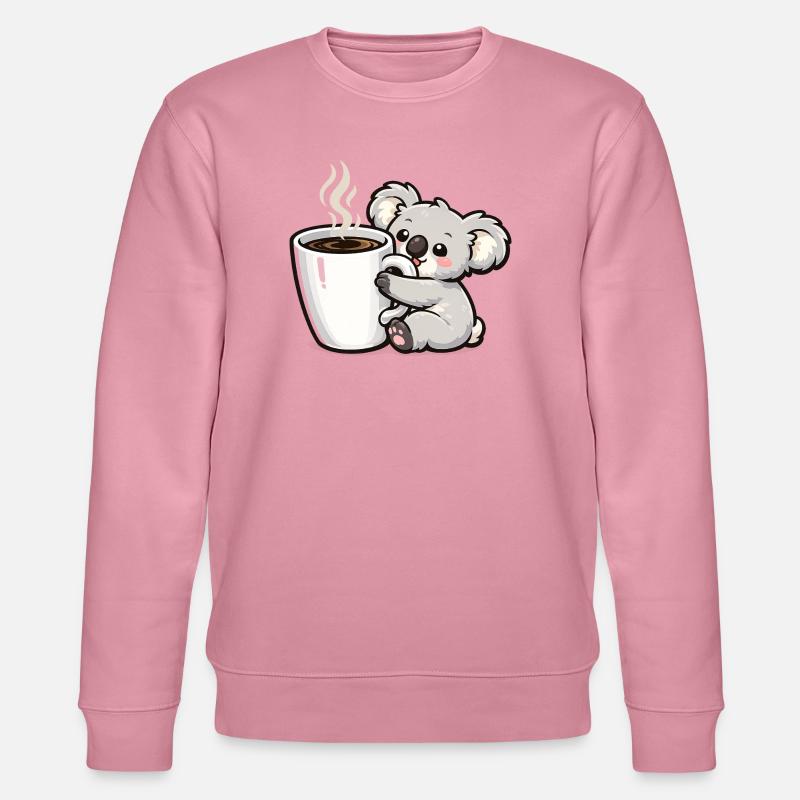 Coffee Mug Koala Cuddle Magic - Stanley/Stella CHANGER Unisex Organic Sweatshirt - lilac dream