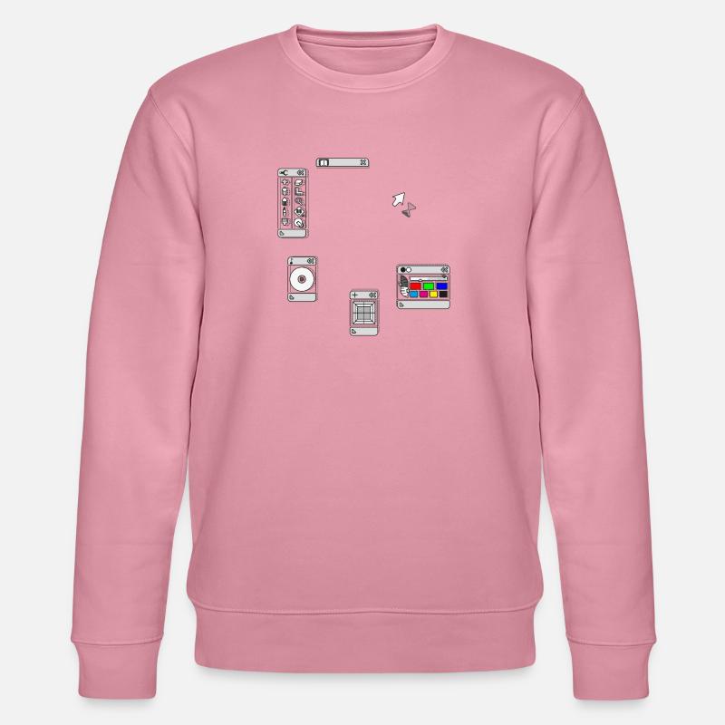 DEVISE - Stanley/Stella Unisex Bio-Sweatshirt CHANGER  - Lila Traum