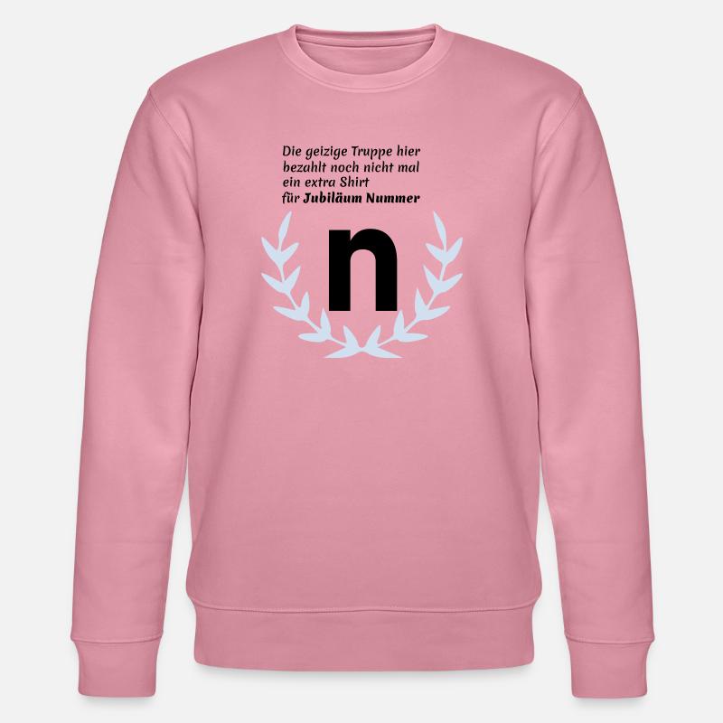 Jubilaeum N - Stanley/Stella Unisex Bio-Sweatshirt CHANGER  - Lila Traum