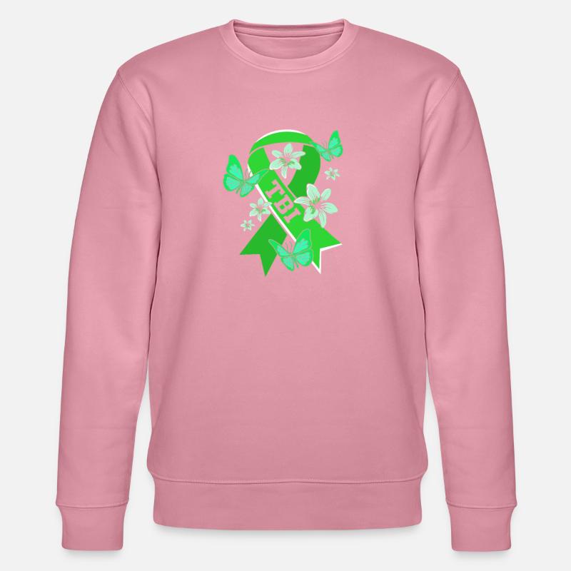 Autounfall Schädel-Hirn-Trauma Schädelhirntrauma - Stanley/Stella Unisex Bio-Sweatshirt CHANGER  - Lila Traum