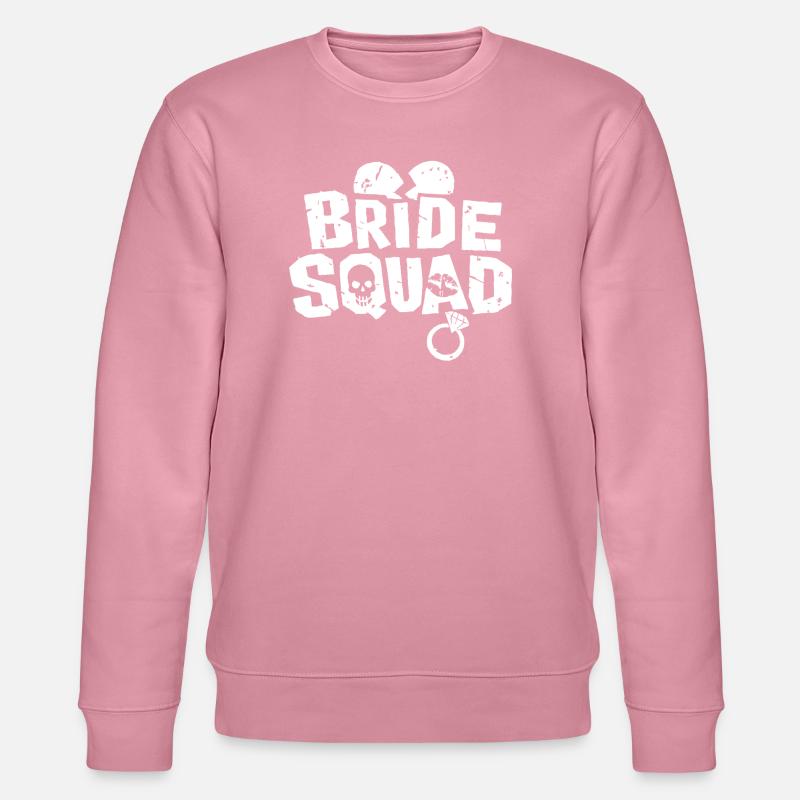 Bride Squad - Stanley/Stella Unisex Bio-Sweatshirt CHANGER  - Lila Traum