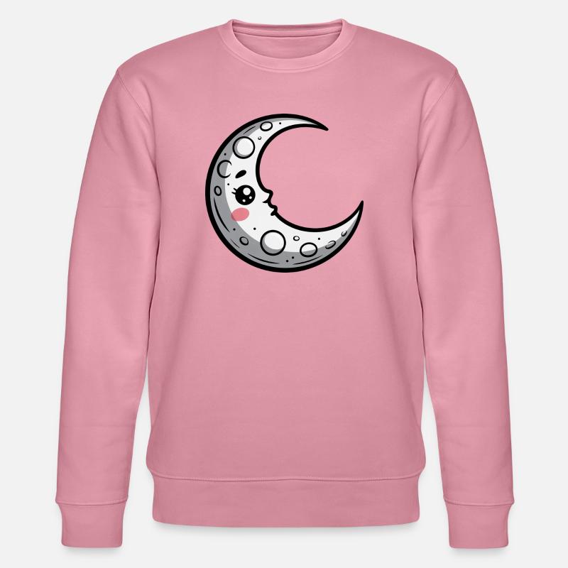 Mond - Stanley/Stella Unisex Bio-Sweatshirt CHANGER  - Lila Traum