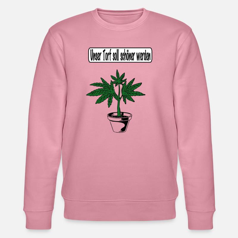 Conception du cannabis - Sweat bio CHANGER Stanley/Stella Unisexe - lilas onirique
