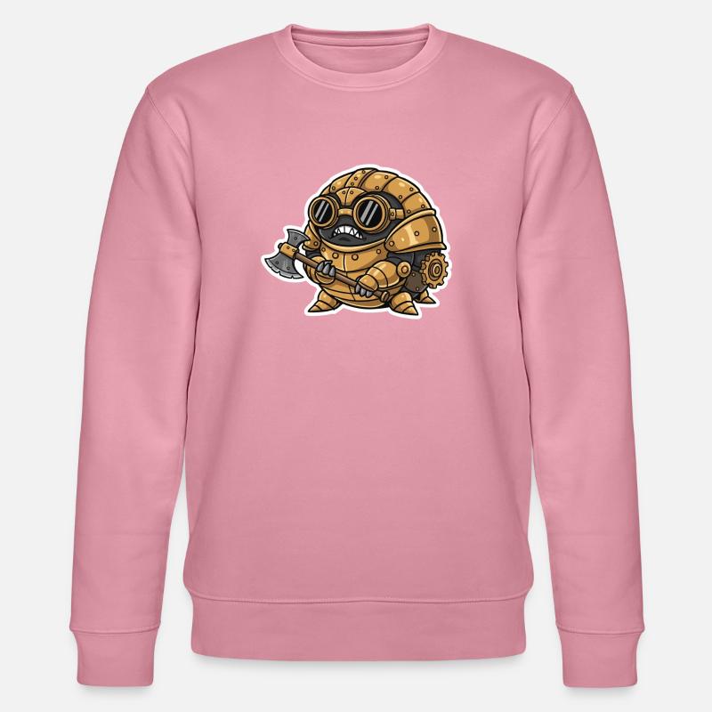 Sowbug Krieger Steampunk Axt Kupferrüstung - Stanley/Stella Unisex Bio-Sweatshirt CHANGER - Lila Traum