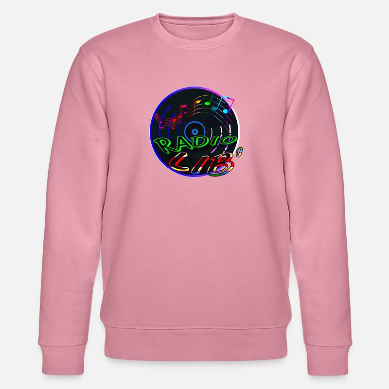 Neon Radio Lib Vinyl - Stanley/Stella Unisex Bio-Sweatshirt CHANGER  - Lila Traum