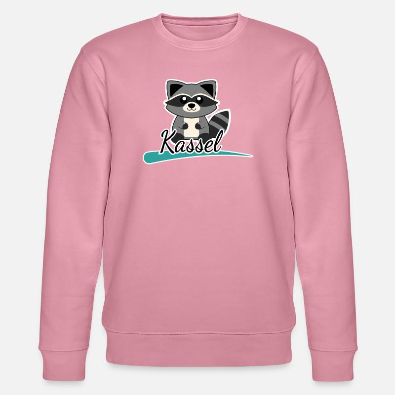 Kassel Waschbär - Stanley/Stella Unisex Bio-Sweatshirt CHANGER  - Lila Traum