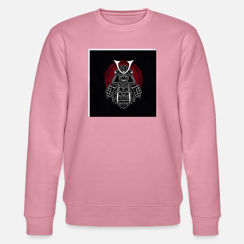 Samurai helmet with red crest - Stanley/Stella CHANGER Unisex Organic Sweatshirt - lilac dream