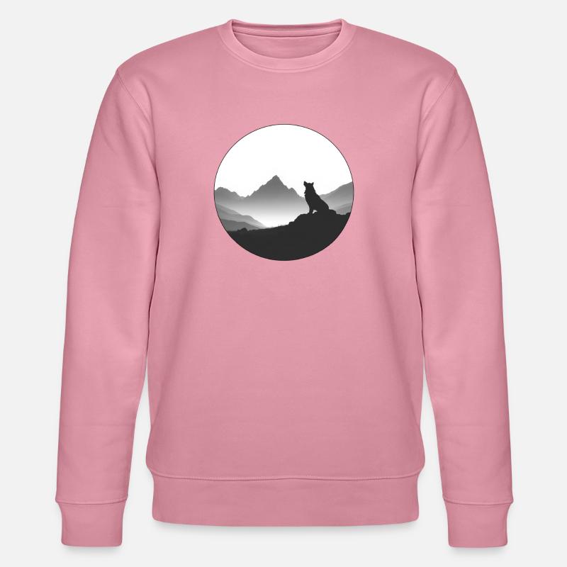 loup - Sweat bio CHANGER Stanley/Stella Unisexe - lilas onirique