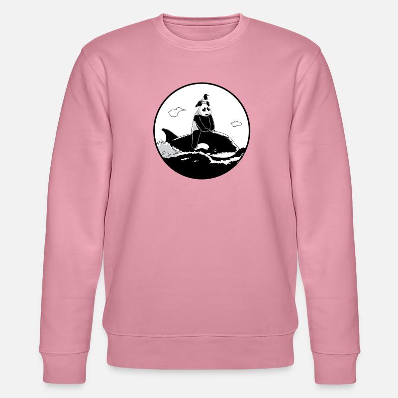 Odyssée en noir et blanc - Sweat bio CHANGER Stanley/Stella Unisexe - lilas onirique