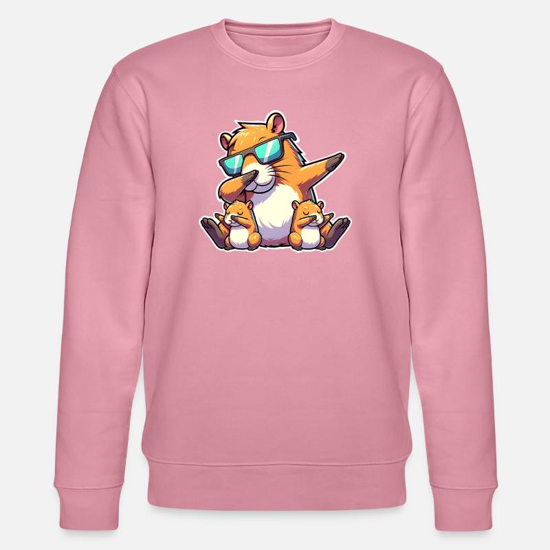 Capybara papa - Sweat bio CHANGER Stanley/Stella Unisexe - lilas onirique