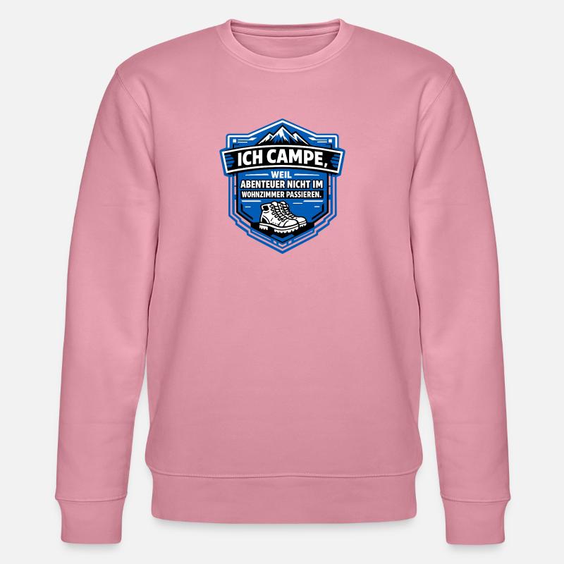 Je pars camper - Sweat bio CHANGER Stanley/Stella Unisexe - lilas onirique