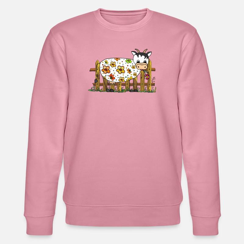 Vache - Sweat bio CHANGER Stanley/Stella Unisexe - lilas onirique