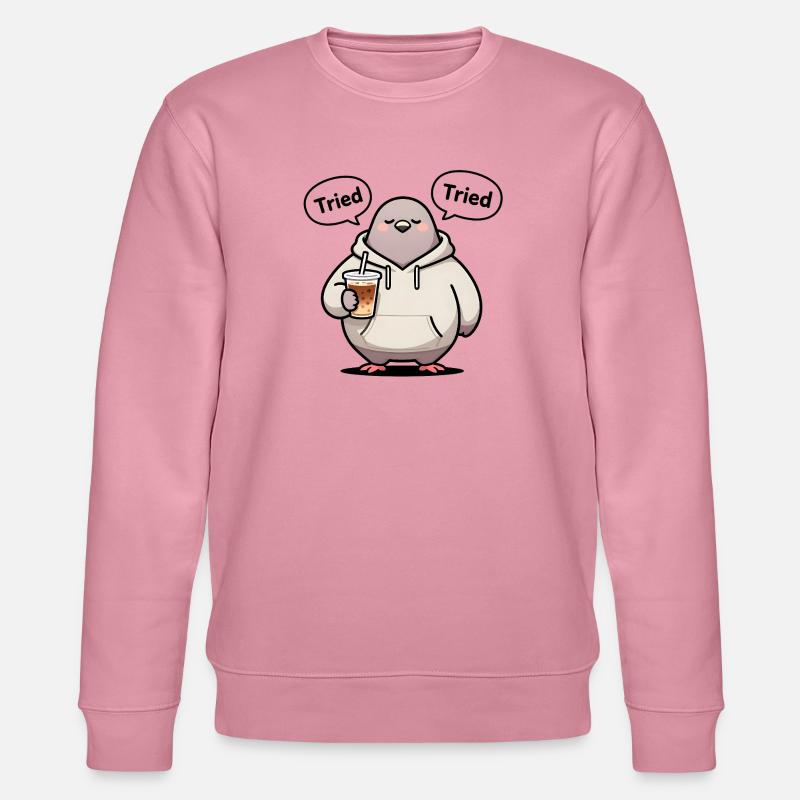 Pigeon Chubby “I Tried” - Sweat bio CHANGER Stanley/Stella Unisexe - lilas onirique