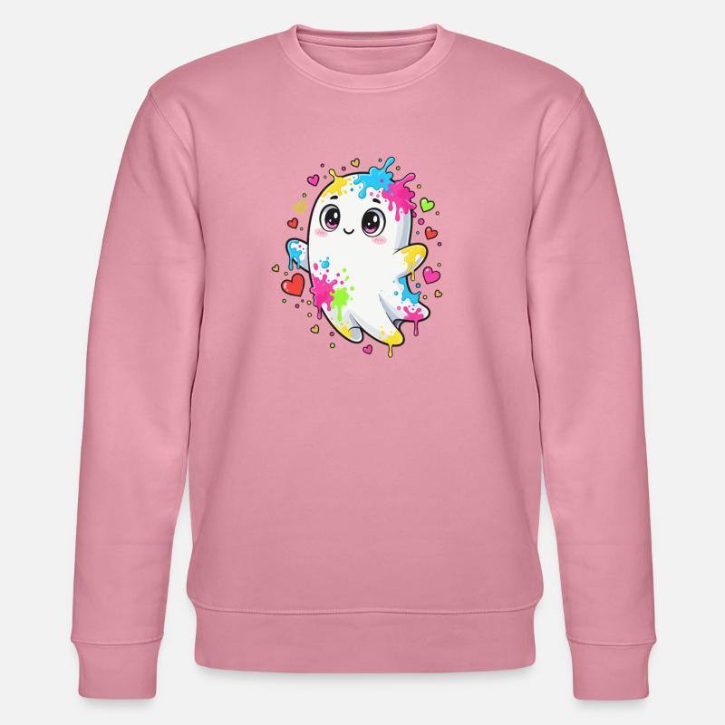Kunterbunter Farbgeist - Sweat bio CHANGER Stanley/Stella Unisexe - lilas onirique