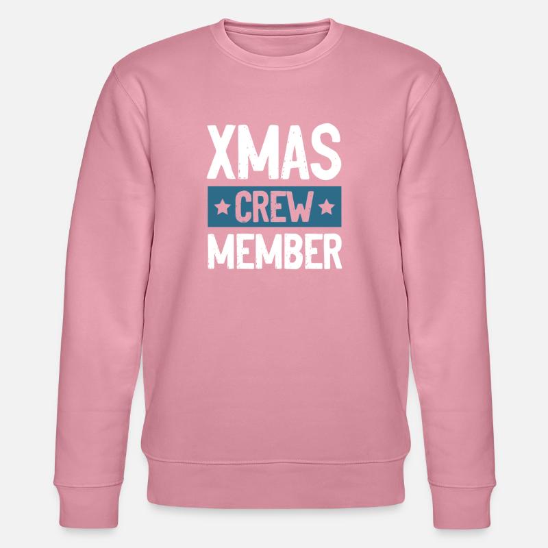 Xmas Crew - Stanley/Stella Unisex Bio-Sweatshirt CHANGER - Lila Traum