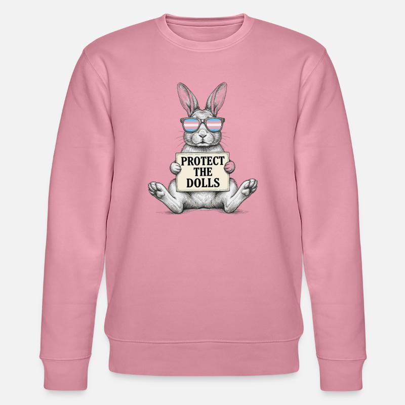 LGBTQ-Pride-Monat – Schütze trans Kinder - Stanley/Stella Unisex Bio-Sweatshirt CHANGER - Lila Traum