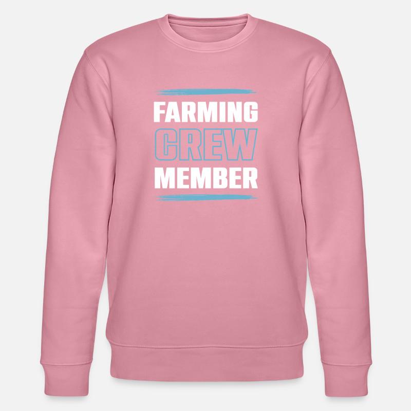 Farming Crew - Stanley/Stella Unisex Bio-Sweatshirt CHANGER  - Lila Traum