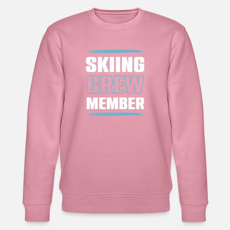 Équipe de ski - Sweat bio CHANGER Stanley/Stella Unisexe - lilas onirique