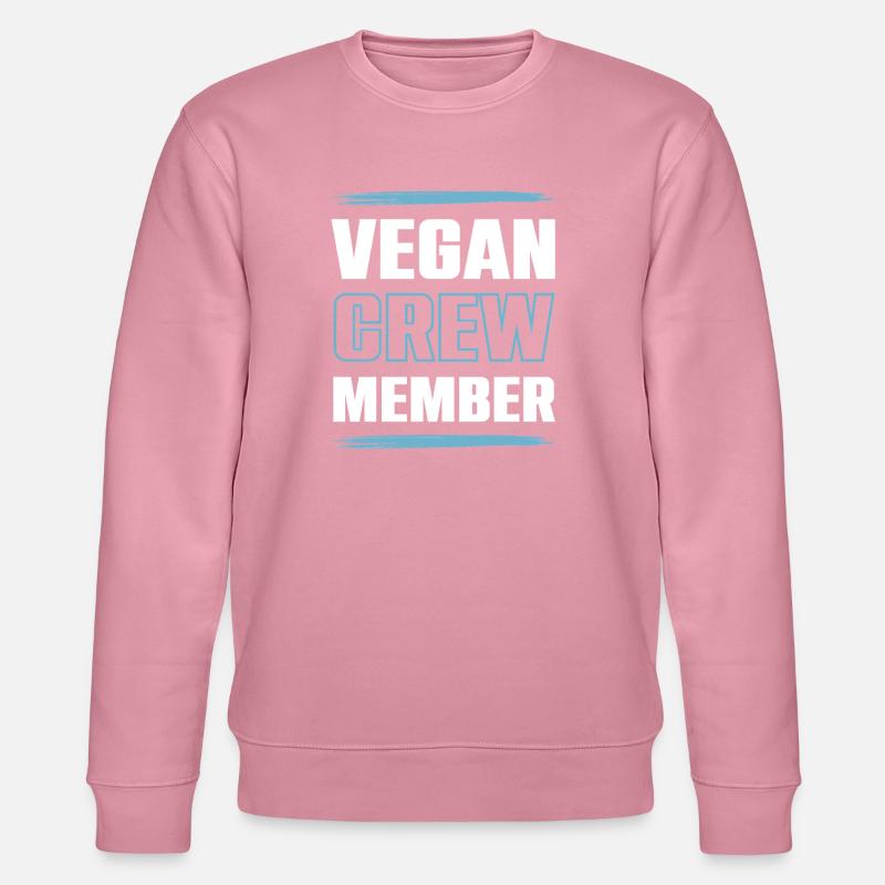 Vegan Crew - Stanley/Stella Unisex Bio-Sweatshirt CHANGER - Lila Traum