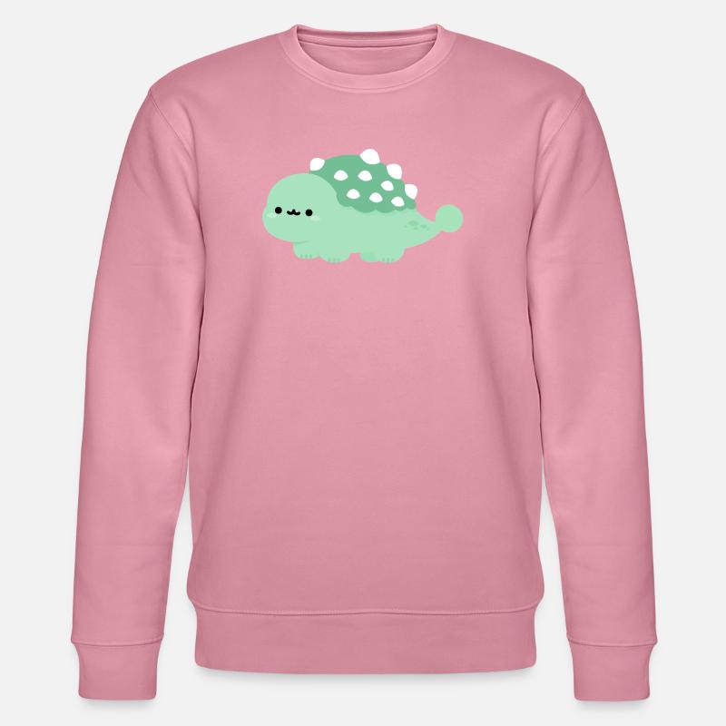 Ankylosaurus Annie - Stanley/Stella CHANGER Unisex Organic Sweatshirt - lilac dream