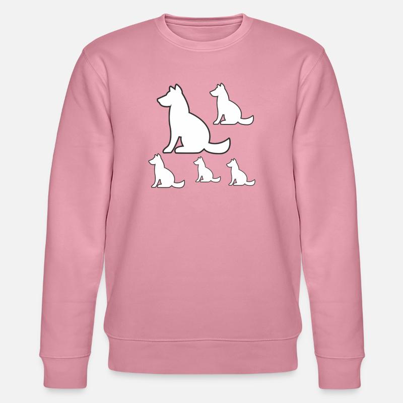 canine - Sweat bio CHANGER Stanley/Stella Unisexe - lilas onirique