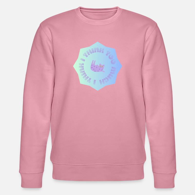 Je pense trop #1 - Sweat bio CHANGER Stanley/Stella Unisexe - lilas onirique