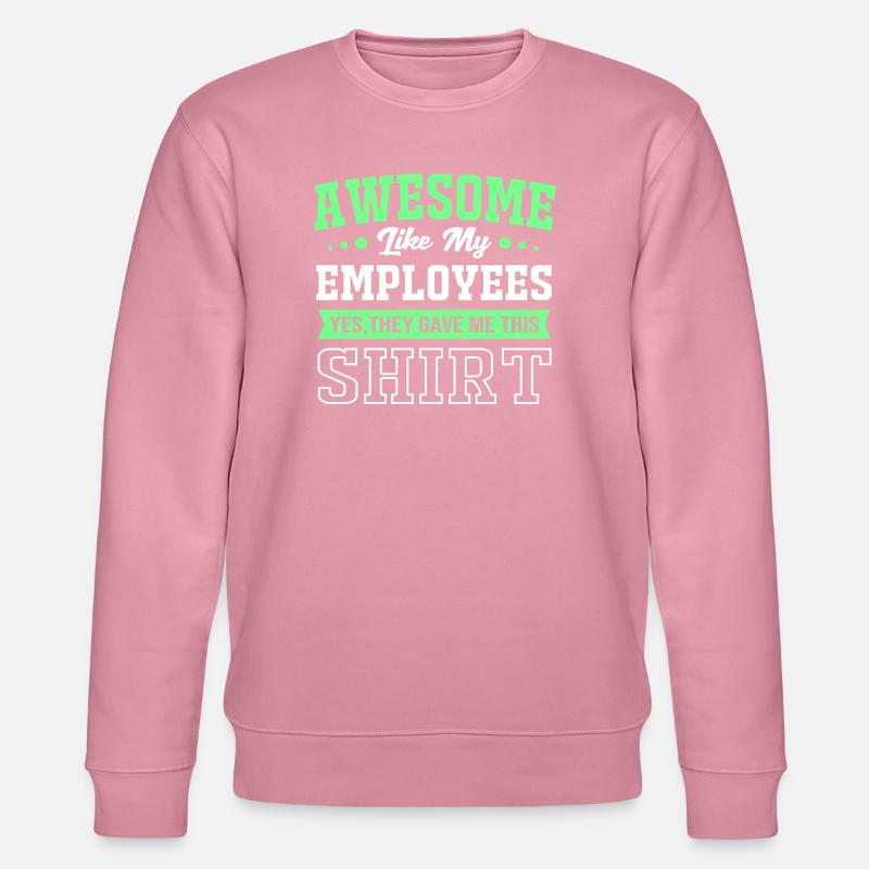 Mitarbeiter der Woche Mitarbeiter des Monats - Stanley/Stella Unisex Bio-Sweatshirt CHANGER  - Lila Traum