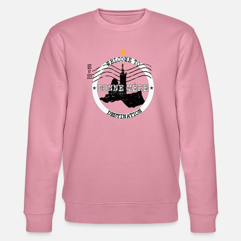 Destination Bonne Mère Marseille - Sweat bio CHANGER Stanley/Stella Unisexe - lilas onirique