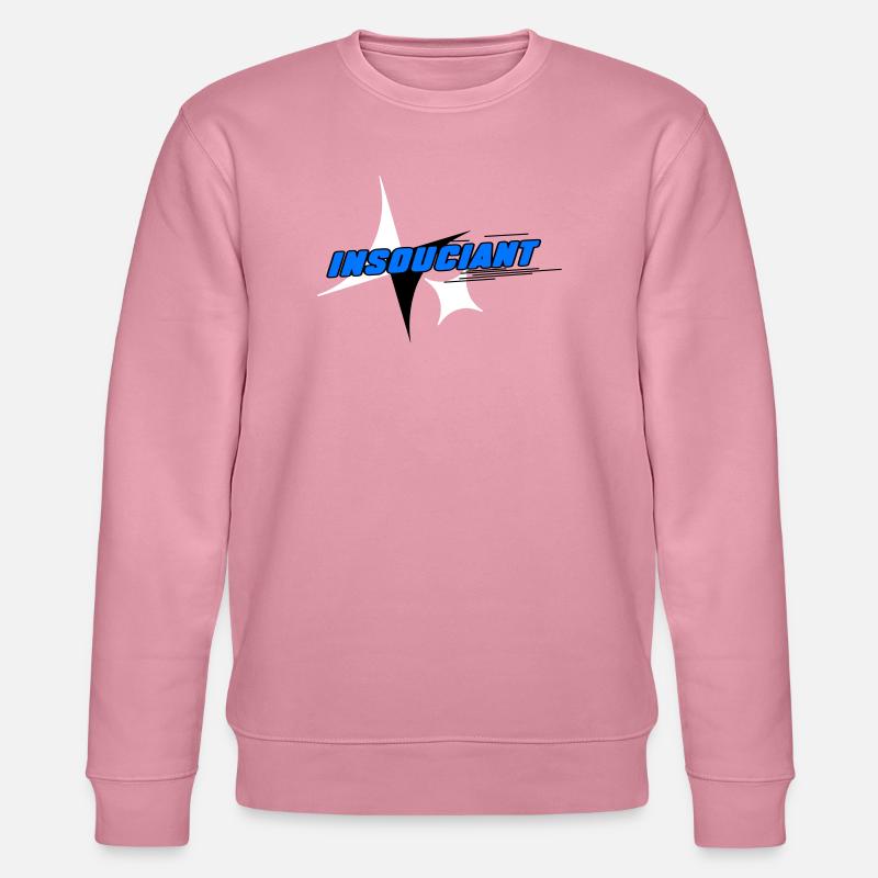 Insouciant Bleu Dynamique - Sweat bio CHANGER Stanley/Stella Unisexe - lilas onirique