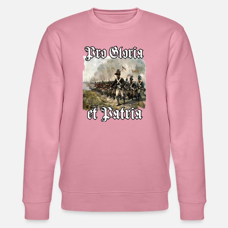 Preußische Armee | Preußen Uniform | Preußisches  - Stanley/Stella Unisex Bio-Sweatshirt CHANGER  - Lila Traum