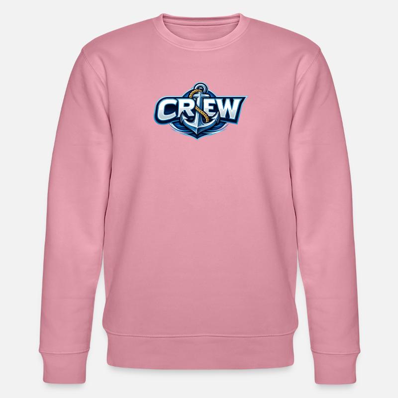 Crew logo - Stanley/Stella Unisex Bio-Sweatshirt CHANGER  - Lila Traum