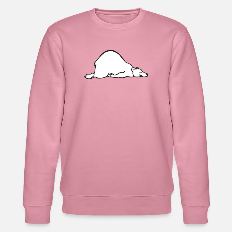 Sleeping bear | Sleeping Bear - Stanley/Stella CHANGER Unisex Organic Sweatshirt - lilac dream