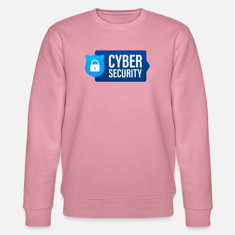Cybersicherheit, Computer - Stanley/Stella Unisex Bio-Sweatshirt CHANGER  - Lila Traum