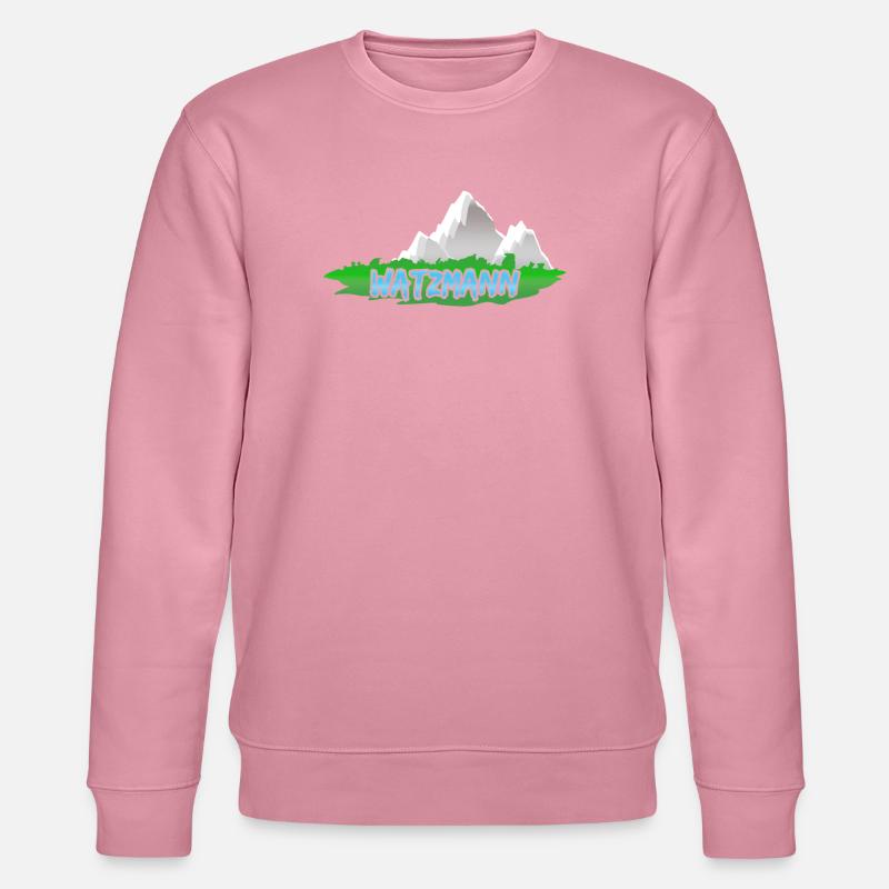 Watzmann Watzmann - Stanley/Stella Unisex Bio-Sweatshirt CHANGER  - Lila Traum