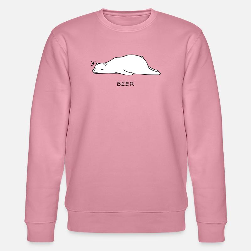 Lustiger Bär - Stanley/Stella Unisex Bio-Sweatshirt CHANGER  - Lila Traum