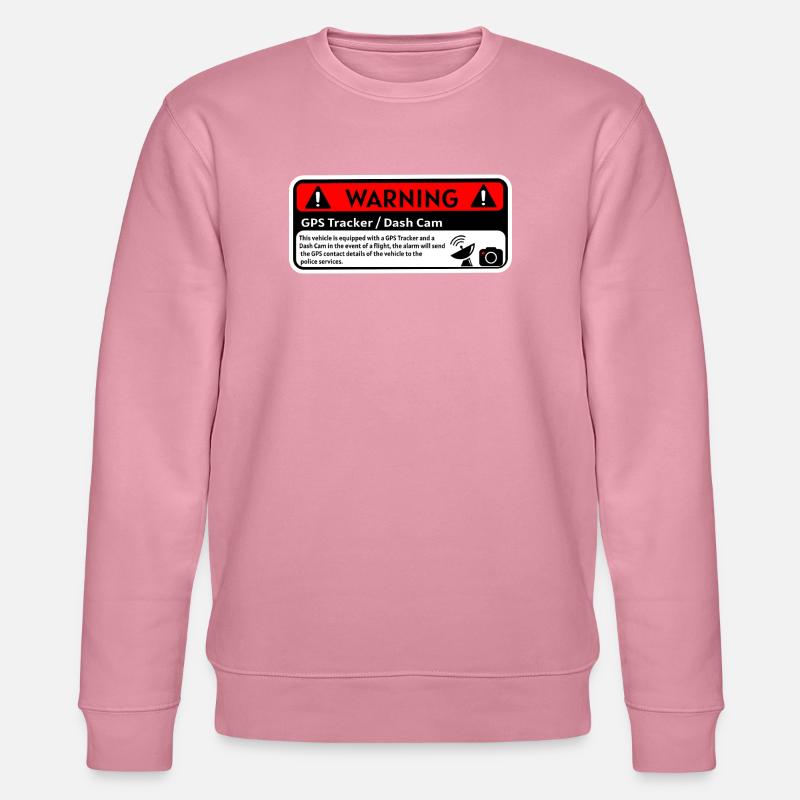 Alerte GPS Dash Cam - Sweat bio CHANGER Stanley/Stella Unisexe - lilas onirique