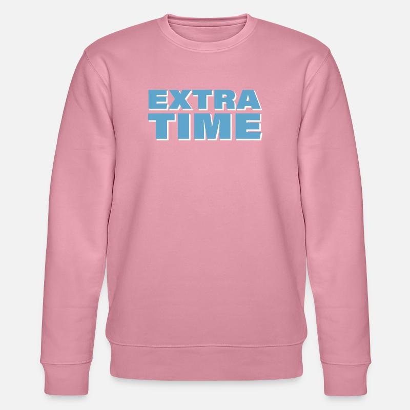 EXTRA TIME - Stanley/Stella Unisex Bio-Sweatshirt CHANGER  - Lila Traum