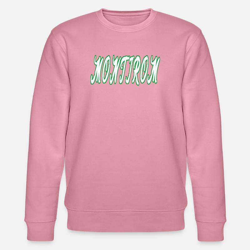 Montirom text - Stanley/Stella CHANGER Unisex Organic Sweatshirt - lilac dream