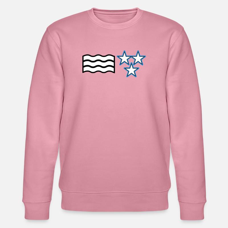 Drapeau Argovie - Sweat bio CHANGER Stanley/Stella Unisexe - lilas onirique