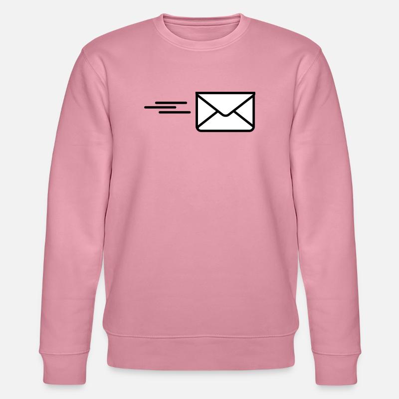 Senden Sie einen Logo-Brief - Stanley/Stella Unisex Bio-Sweatshirt CHANGER  - Lila Traum