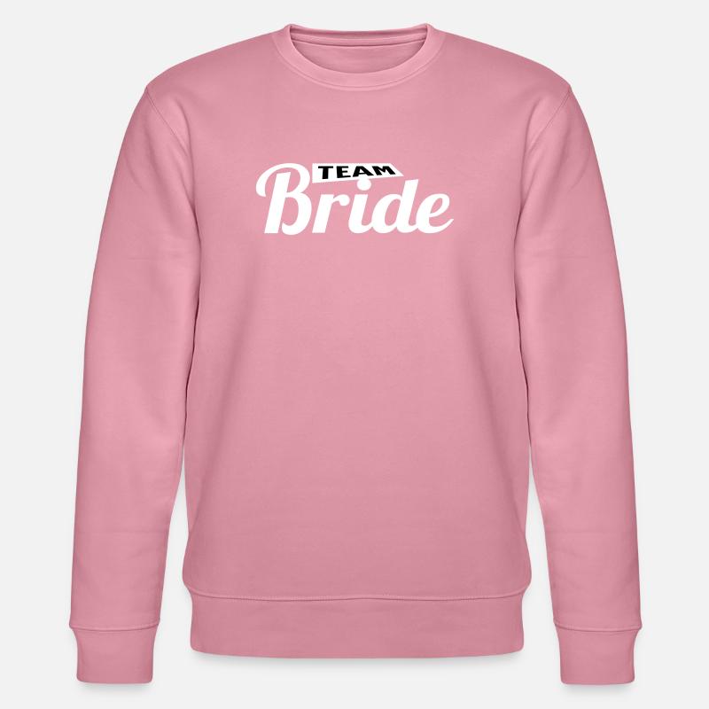 Team Bride - Stanley/Stella Unisex Bio-Sweatshirt CHANGER  - Lila Traum