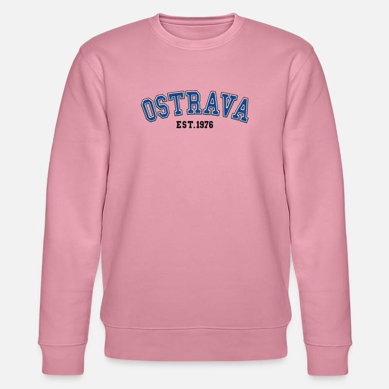 Ostrava gegründet 1976 - Stanley/Stella Unisex Bio-Sweatshirt CHANGER - Lila Traum