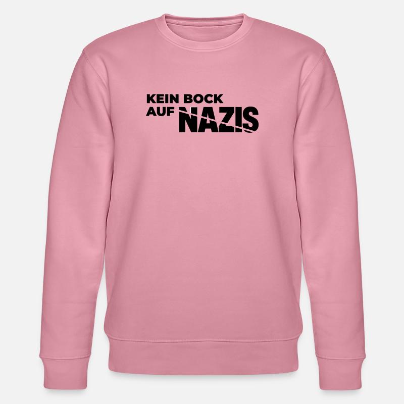 Kein_Bock_auf_Nazis - Stanley/Stella Unisex Bio-Sweatshirt CHANGER  - Lila Traum