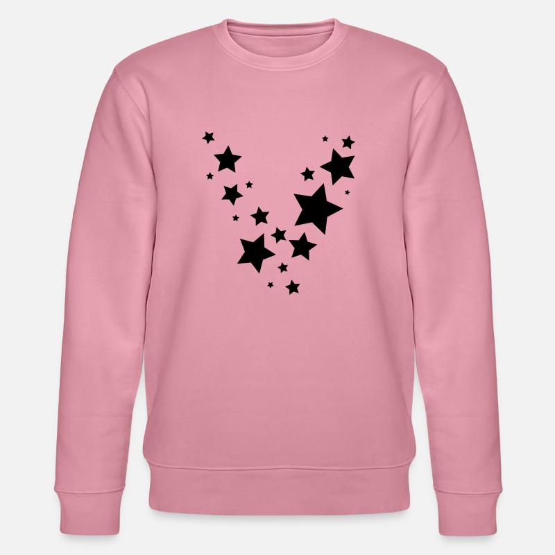 Sterneregen - Stanley/Stella Unisex Bio-Sweatshirt CHANGER - Lila Traum