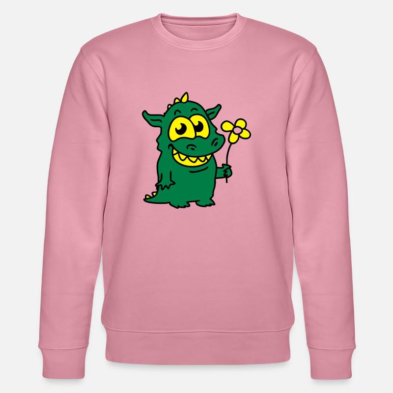 Dragon avec fleurs - Sweat bio CHANGER Stanley/Stella Unisexe - lilas onirique
