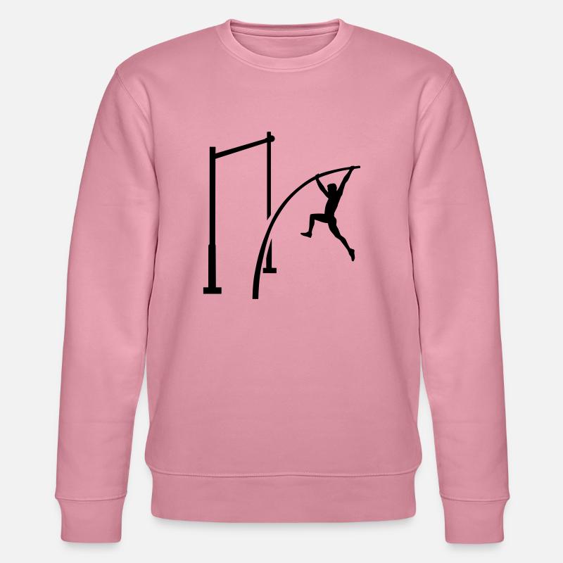 Stabhochsprung - Stanley/Stella Unisex Bio-Sweatshirt CHANGER  - Lila Traum