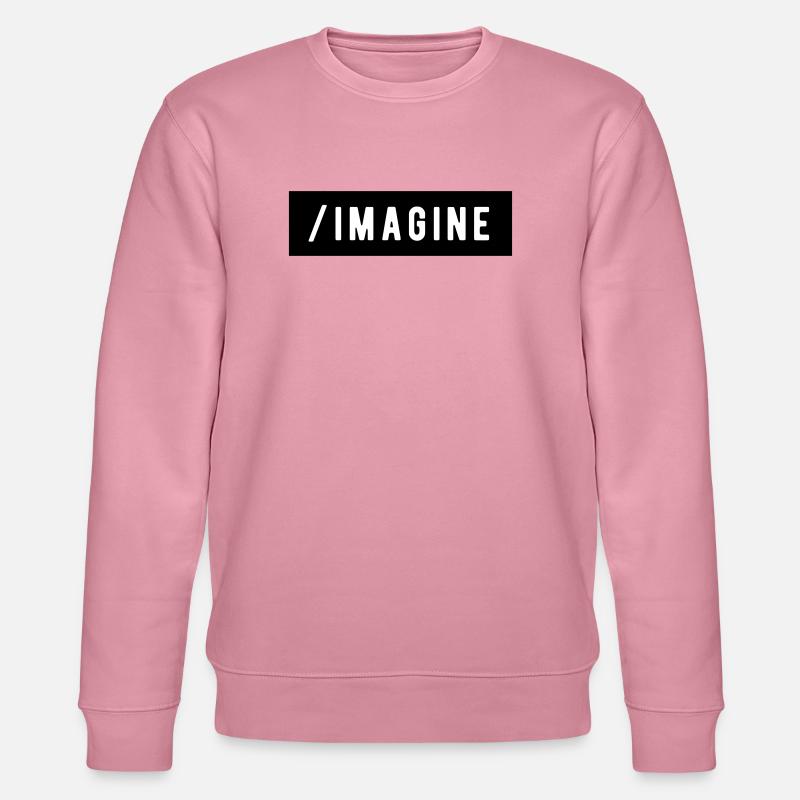 _Sich vorstellen - Stanley/Stella Unisex Bio-Sweatshirt CHANGER  - Lila Traum